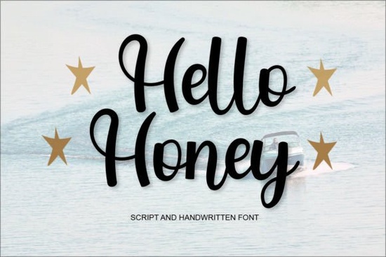 Hello Honey Font